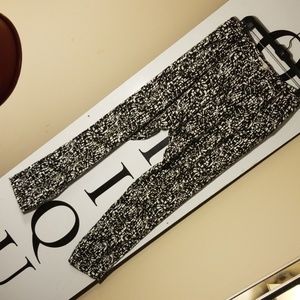 RACHEL ROY Black and white Harem pants